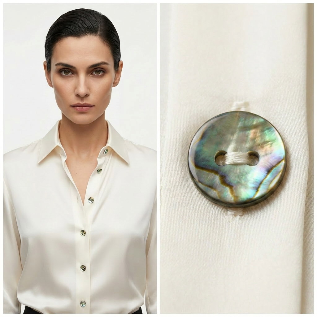 Bouton Nacre Abalone Pablo